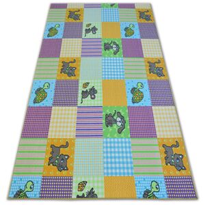 Dywany Lusczow Dětský kusový koberec PETS modro-fialový, velikost 400x600