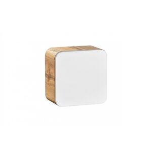 Comad Závěsná koupelnová skříňka ARUBA 35x35x22 cm bílá/dub zlatý