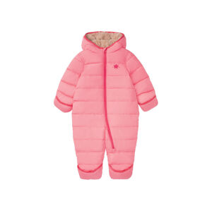 lupilu® Dívčí zimní overal / fusak  (baby/infant#female#ne, 86/92, světle růžová)