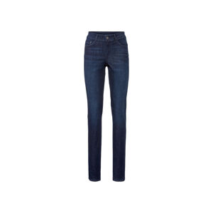 esmara® Dámské džíny "Straight Fit", 3 délky (adult#female#ne, 36, tmavě modrá/dlouhé)