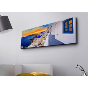Wallity Obraz s LED osvětlením SANTORINI 30 x 90 cm