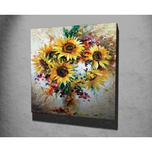 Wallity Obraz na plátně Sunflowers KC265 45x45 cm