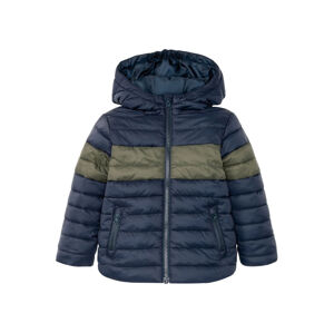 lupilu® Chlapecká prošívaná bunda (child#male#ne, 98, navy/khaki)