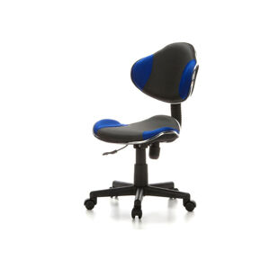 hjh OFFICE Dětská otočná židle KIDDY GTI-2 (Žádný údaj#household/office chair, šedá/modrá)
