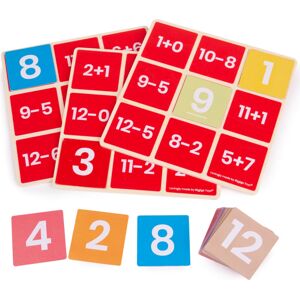 Bigjigs Toys Matematické bingo sčítání a odčítání AFFLUENT