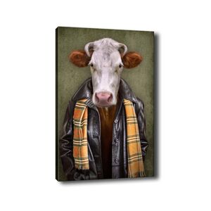 Wallity Obraz na plátně Cow portrait 50x70 cm