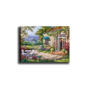 Wallity Obraz na plátně Dream garden 50x70 cm