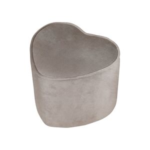roba Dětská stolička (household/office stool, šedá, tvar srdce)