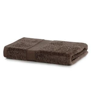 Bavlněný ručník DecoKing Bira hnědý, velikost 70x140