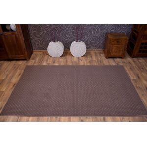 Dywany Lusczow Kusový koberec AKTUA Mateio hnědý, velikost 400x500