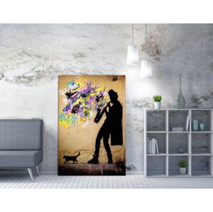 Wallity Obraz na plátně Jazz player WY40 50x70 cm