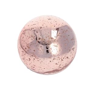 Dekorace Glass Ball rose průměr 15cm