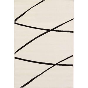 Koberec Modern Lines Cream-black 135x190cm