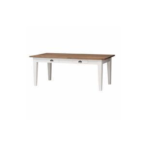 Stůl Milton white&natural 200x100x78cm