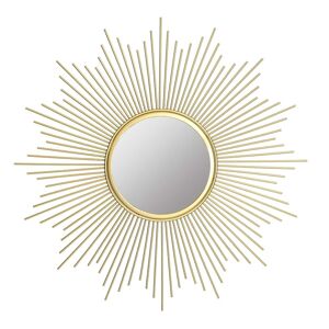 Zrcadlo  Stratos Gold průměr 50cm