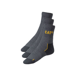Caterpillar Pánské pracovní ponožky, 3 páry (adult#male, 47/50, antracitová)