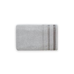 Faro Bavlněný ručník Sagitta 70x140 cm stříbrný