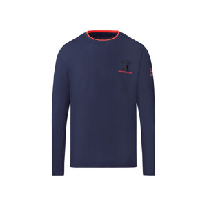 LIVERGY® U.S. Grand Polo Pánské triko s dlouhými  (adult#male, M (48/50), navy modrá)