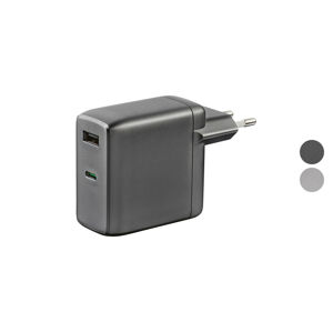 TRONIC® Duální power nabíječka  USB-C PD 60W, Ga