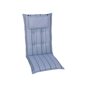 GO-DE Textil Sada zahradních podsedáků (modrá, vysoká opěrka, 2 kusy)