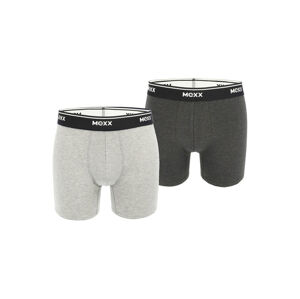 MEXX Pánské boxerky, 2 kusy (M, světle šedá / tmavě šedá )