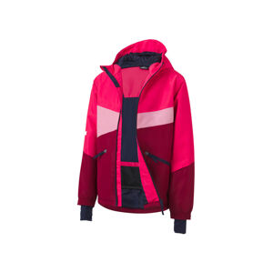 CRIVIT Dívčí lyžařská bunda (146/152, oranžová/pink)