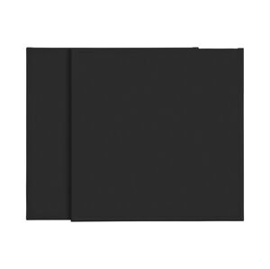 crelando® Malířské plátno, černé (2 kusy (40 x 40 cm))