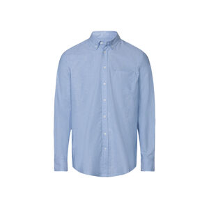 LIVERGY® Pánská volnočasová košile (XL (43/44), modrá)
