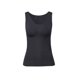 esmara® Dámská bezešvá tvarující košilka (adult#female#ne, XL (48/50), černá)