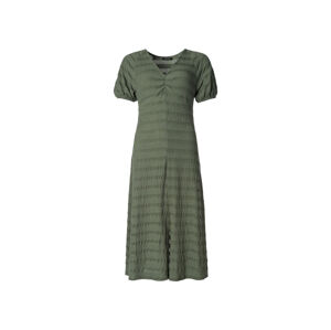 esmara® Dámské midi šaty, zelená (XS)