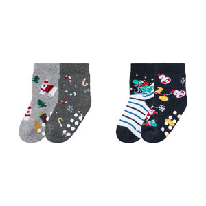 lupilu® Chlapecké vánoční termo ponožky, 2 páry