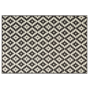 LIVARNO home Venkovní koberec, 120 x 180 cm (ornament šedá/béžová)