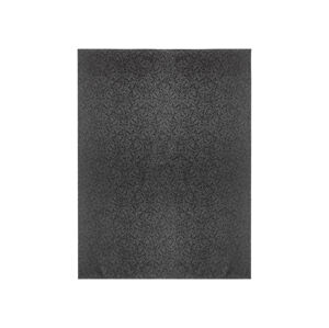 LIVARNO home Ubrus, 130 x 170 cm / Běhoun, 50 x 150 cm (ubrus, 130 x 170 cm, černá)
