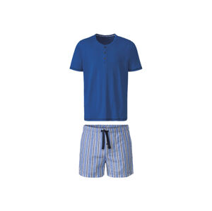 LIVERGY® Pánské pyžamo (S (44/46), modrá/pruhy)