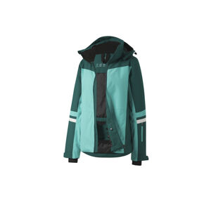 CRIVIT Dámská lyžařská bunda 10.000 mm (XS (32/34), tyrkysová / zelená / bílá)