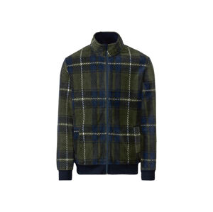 LIVERGY® Pánská fleecová bunda (adult#male#ne, M (48/50), zelená)
