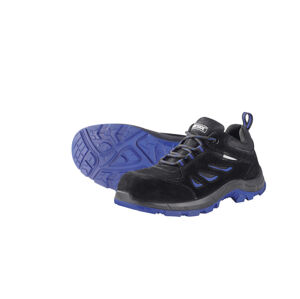 PARKSIDE® Pánská kožená bezpečnostní obuv S1 (45, černá/modrá)