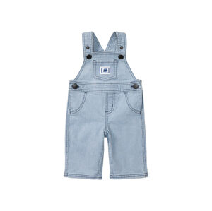 lupilu® Dětské kalhoty s laclem s BIO bavlnou (92, světle modrá)
