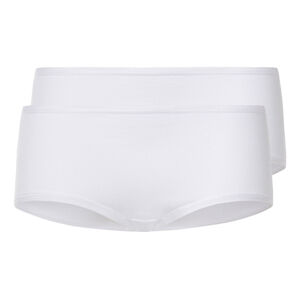 esmara® Dámské kalhotky s BIO bavlnou, 2 kusy (XL (48/50), bílá)