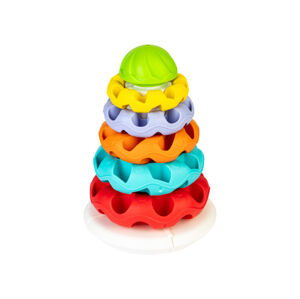 Clementoni Dětská plastová hračka (stohovatelné kroužky)