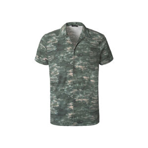 LIVERGY® Pánská letní košile, zelená (XL (43/44))