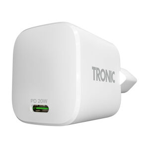 TRONIC® USB-C PD mini nabíječka, 20 W (bílá)