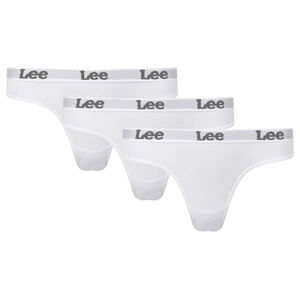 Lee Dámské spodní kalhotky, 3 kusy (M, bílá)