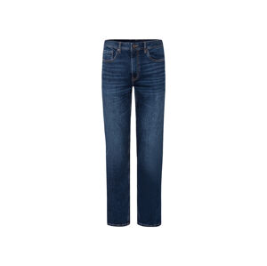 LIVERGY® Pánské džíny "Straight Fit" (56 (40/32), tmavě modrá)