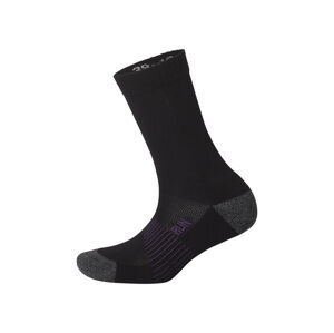 CRIVIT Dámské běžecké ponožky s BIO bavlnou (35/36, černá)