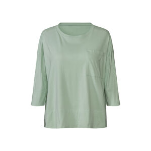 esmara® Dámské triko s 3/4 rukávem (L (44/46), světle zelená)