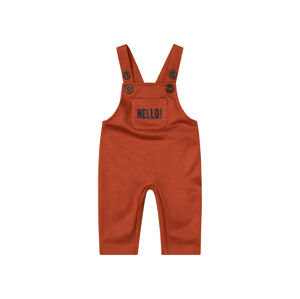 lupilu® Chlapecké kalhoty s laclem s BIO bavlnou (baby/infant#male#ne, 92, červená)