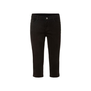 esmara® Dámské capri kalhoty "Super Skinny Fit" (46, černá)