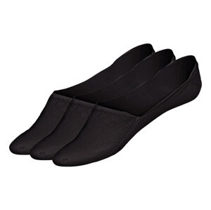 esmara® Dámské / Pánské bezešvé nízké ponožky, 3 páry (35/38, černá, Mid-Cut)