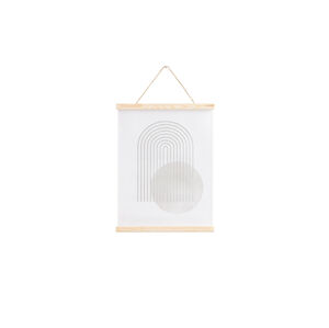 LIVARNO home Magnetický dřevěný rám s obrázky (abstraktní vzor)